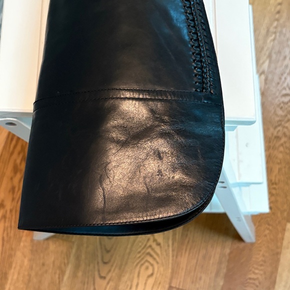 Elegant Black Knee-High Women's Boots - Picture 13 of 14